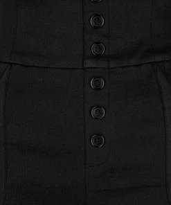 Collectif Nomi High Waist Shorts Black New In