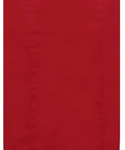 Collectif Georgie Nautical 50's Pencil Dress Red