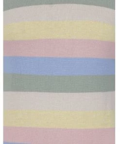 Collectif Chrissie Teacup Stripe 50's Jumper Multi