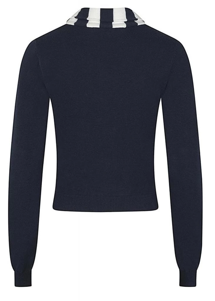 Collectif Doreen 40's Cardigan Navy White New In