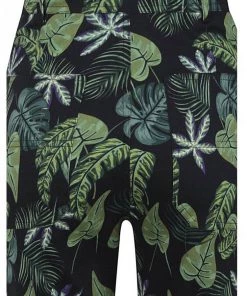 Collectif Maddie Black Forest 50's Trousers Black New In