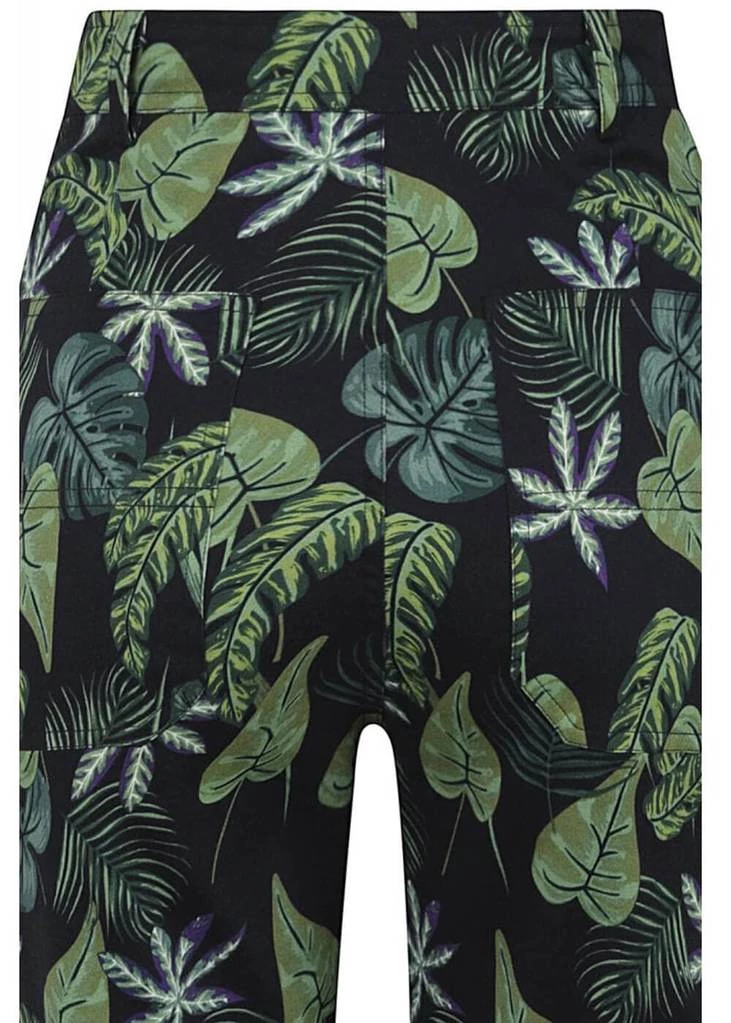 Collectif Maddie Black Forest 50's Trousers Black New In