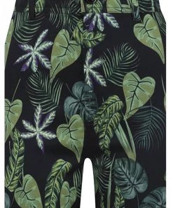 Collectif Maddie Black Forest 50's Trousers Black New In