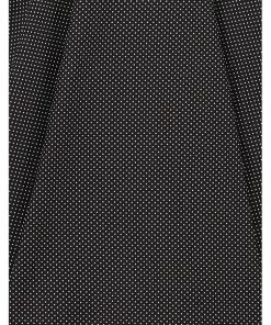 Collectif Clair Mini Polkadot 50's Swing Skirt Black White