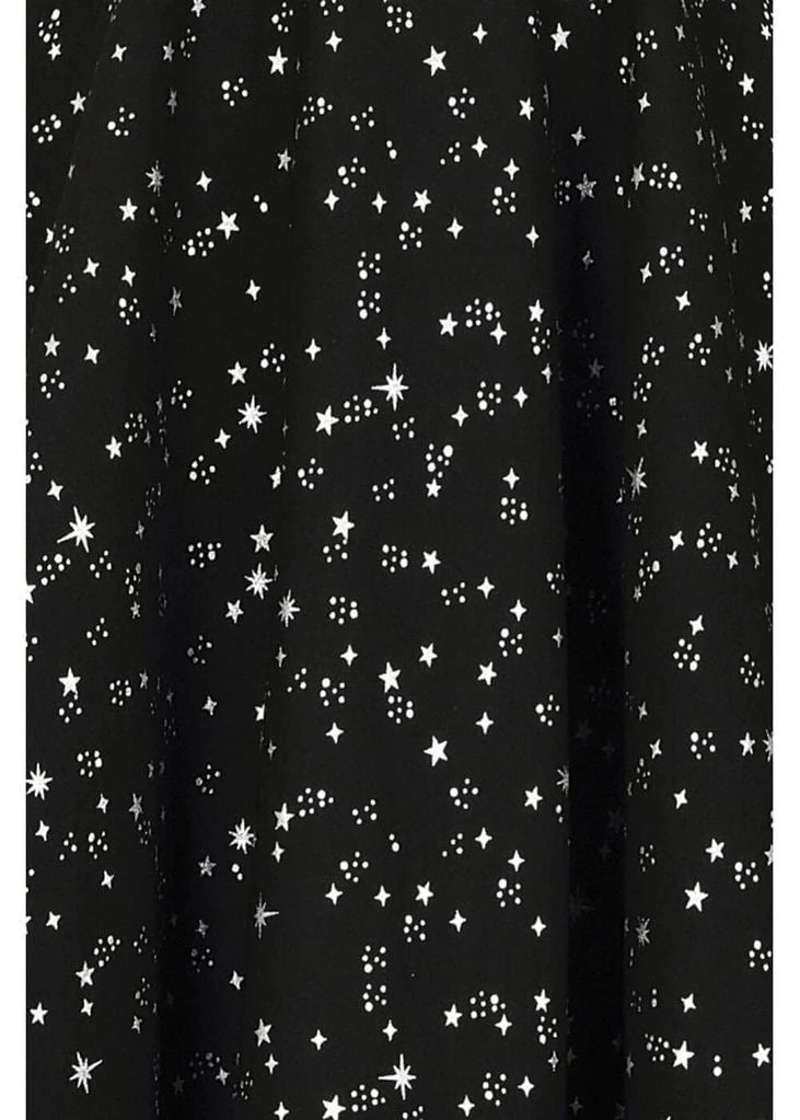 Collectif Lexi Night Sky 60's Skater Skirt Black