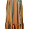 Collectif Katrina Sahara Stripe 60's Skirt Multi New In
