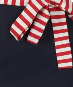 Collectif Marinella 40's Pencil Skirt Navy