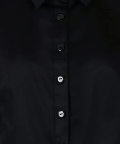 Collectif Sammy Tie 40's Blouse Black