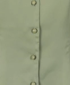 Collectif Rosanna 50's Blouse Green New In