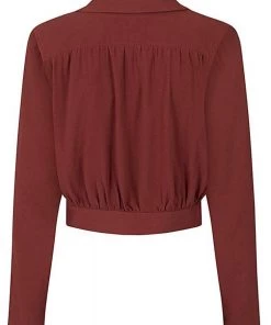 New In Collectif Victoria 40's Jacket Brown