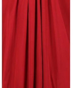 Collectif Korrina 50's Swing Trenchcoat Red New In