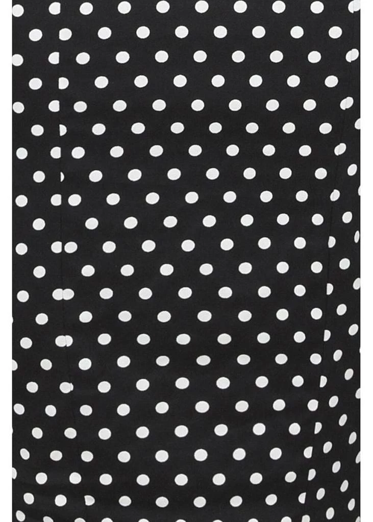 Collectif Anita Polkadot 50's Pencil Dress Black