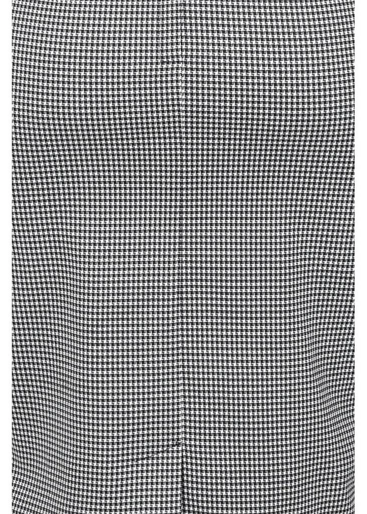 Collectif Katya Houndstooth 60's Pencil Dress Black White New In