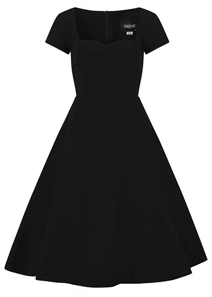 Collectif Kristy 50's Swing Dress Black