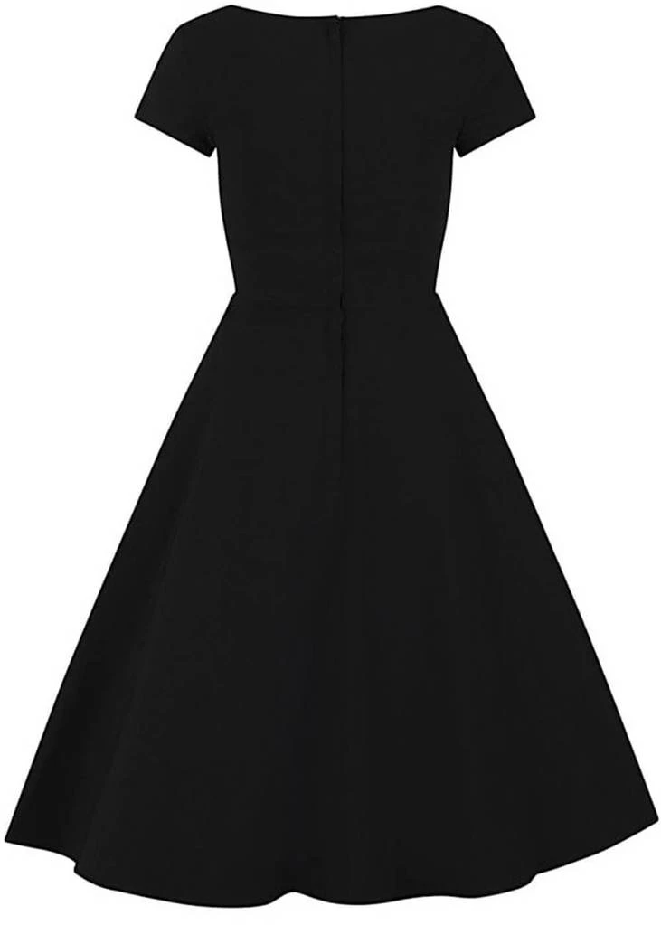 Collectif Kristy 50's Swing Dress Black