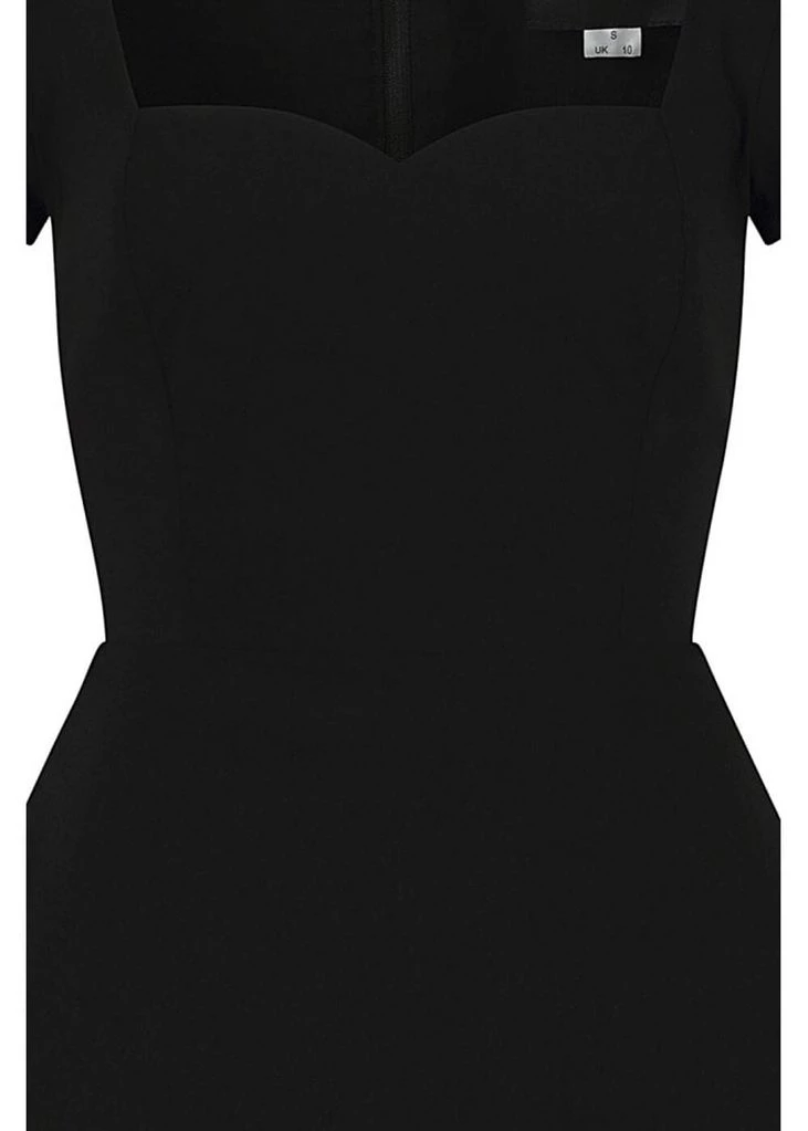 Collectif Kristy 50's Swing Dress Black