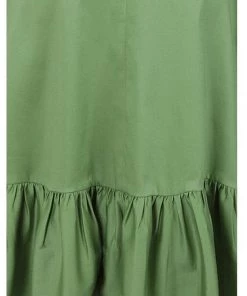 Collectif Lorena 50's Swing Dress Green