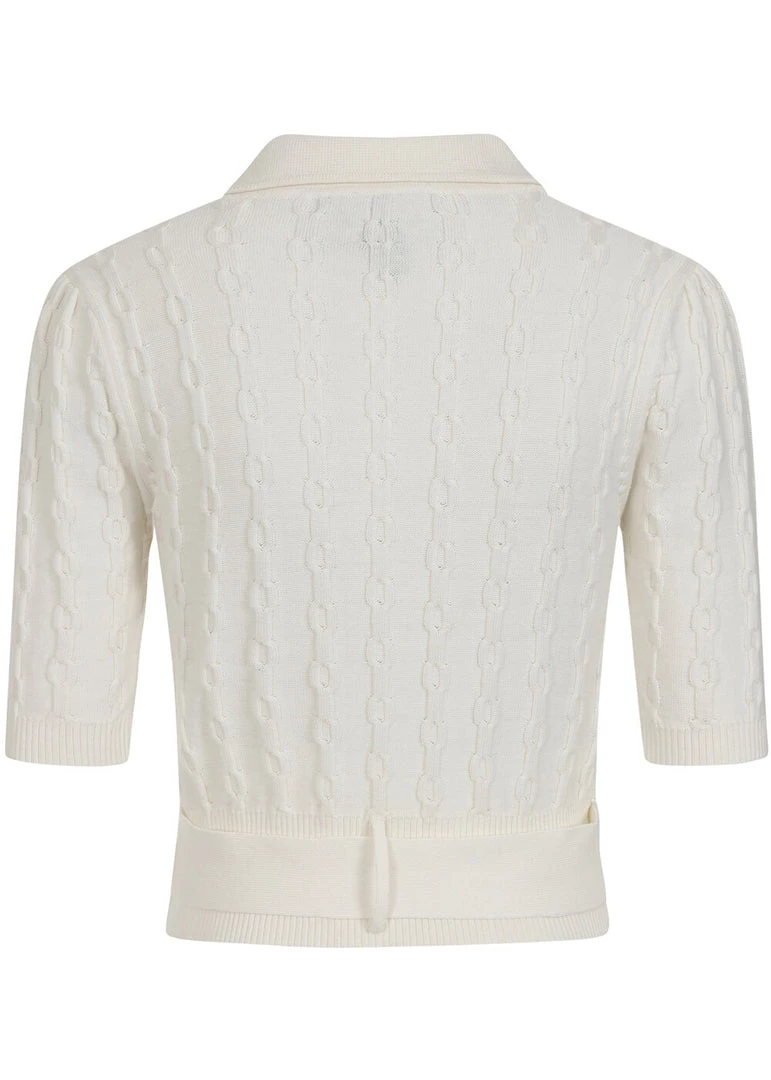 Collectif Juniper 40's Cardigan Ivory New In