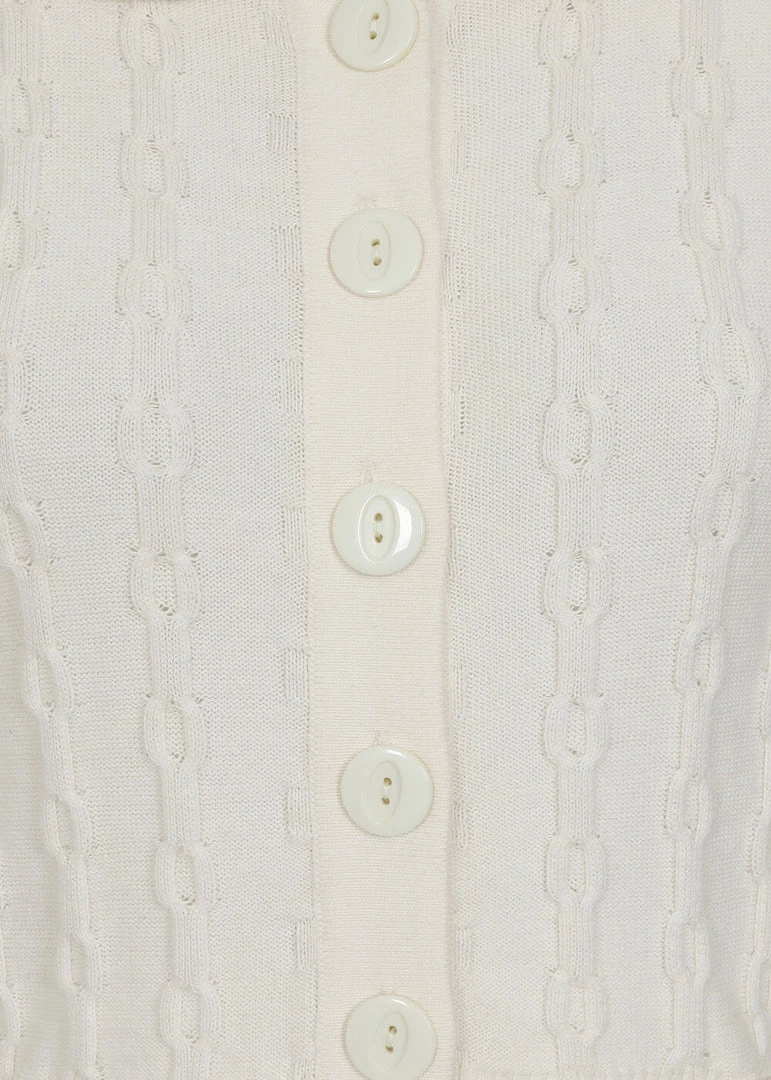 Collectif Juniper 40's Cardigan Ivory New In