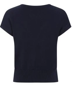 Collectif Marta 40's Cardigan Navy Blue New In