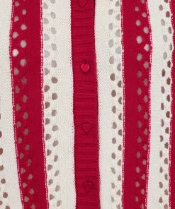 New In Collectif Kokka 40's Cardigan Red