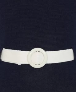 Collectif Norma 40's Jumper Navy Blue