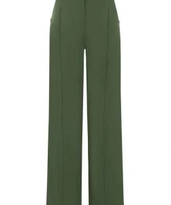 New In Collectif Victoria 40's Trousers Green