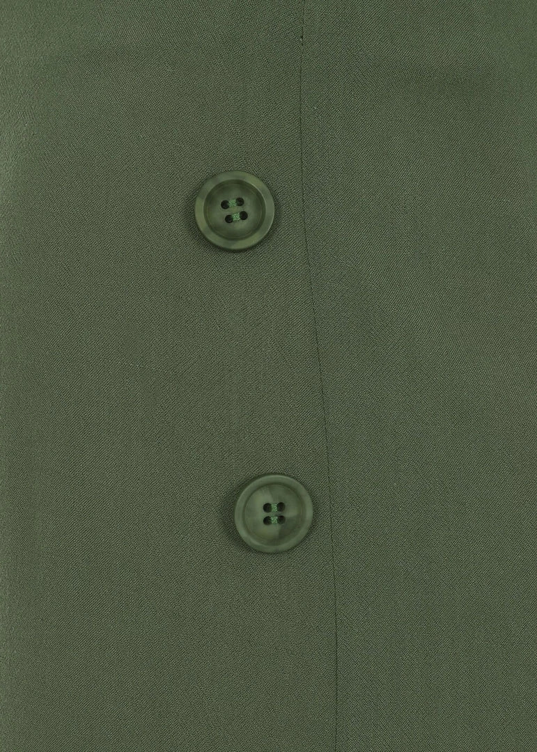 New In Collectif Victoria 40's Trousers Green