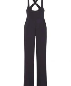 Collectif Cherie 40's Suspender Trousers Navy New In