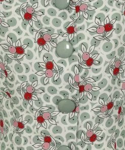 Collectif Luana Berry Bush 40's Blouse Multi Colour New In