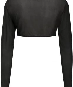 Collectif Marie Mesh 50's Bolero Black New In