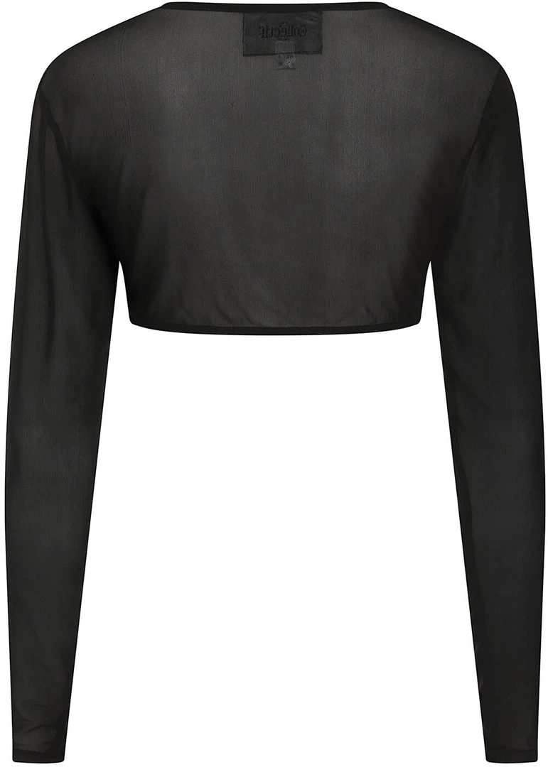 Collectif Marie Mesh 50's Bolero Black New In