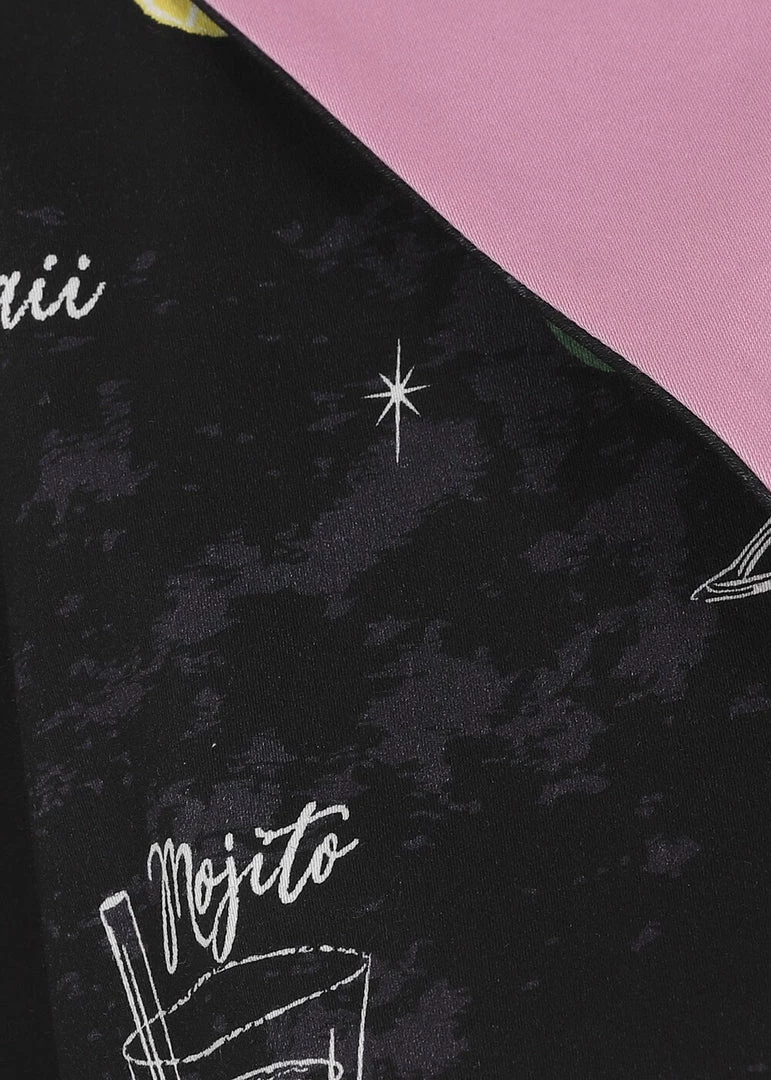 New In Collectif Lorna Cocktail Menu 50's Bolero Black