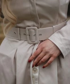 Collectif Jolianna 50's Trenchcoat Beige