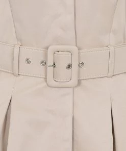 Collectif Jolianna 50's Trenchcoat Beige