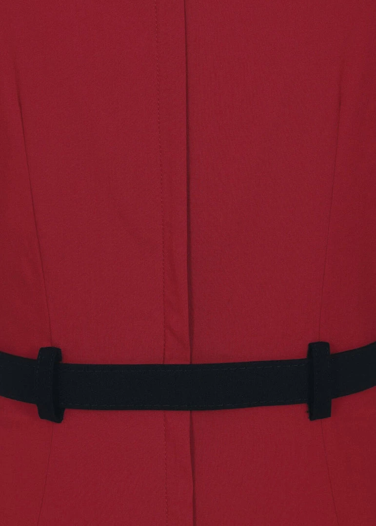 New In Collectif Sadie 50's Pencil Dress Red