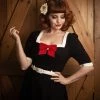 Collectif Sadie 50's Swing Dress Black