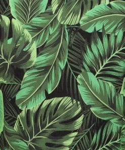 Collectif Caterina Tropics 50's Swing Dress Green New In