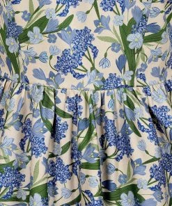 Collectif Demira Dreamy Floral 50's Swing Dress Multi