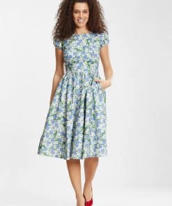 Collectif Demira Dreamy Floral 50's Swing Dress Multi