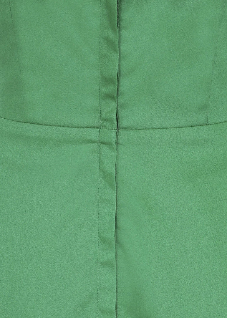 Collectif Hadley 50's Swing Dress Green New In