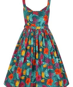 Collectif Jemima Tropico 50's Swing Dress Multi
