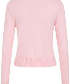 Collectif Jessie Some Bunny To Love 50's Cardigan Pink New In