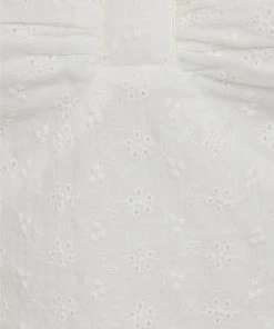 New In Collectif Amoura Broderie 70's Top White