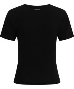 Collectif Ghouls Just Wanna Have Fun Girly T-Shirt Black