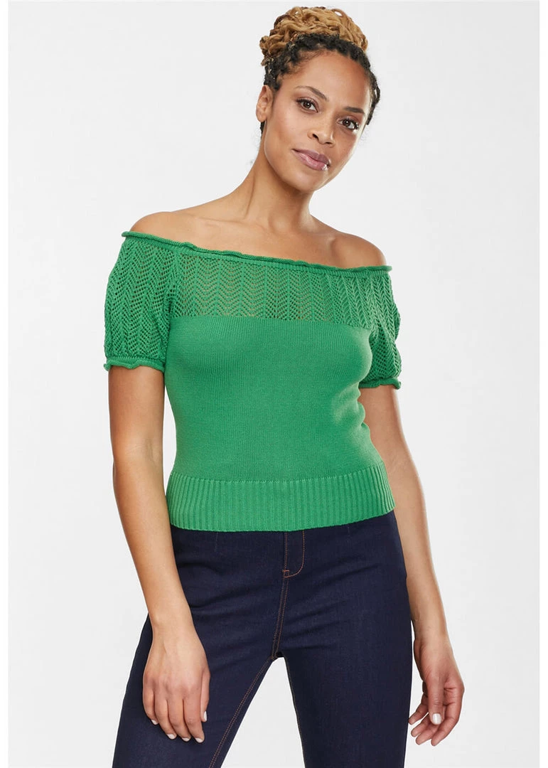 Collectif Paula 50's Top Green New In