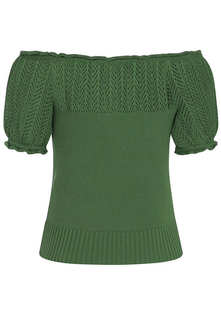 Collectif Paula 50's Top Green New In