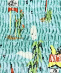 Collectif Adriana Motel Top Blue New In