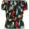 Collectif Aldea Cacti Forest 70's Top Black