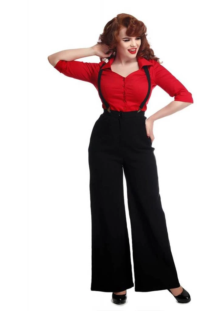 Collectif Glinda 40's Trousers Black